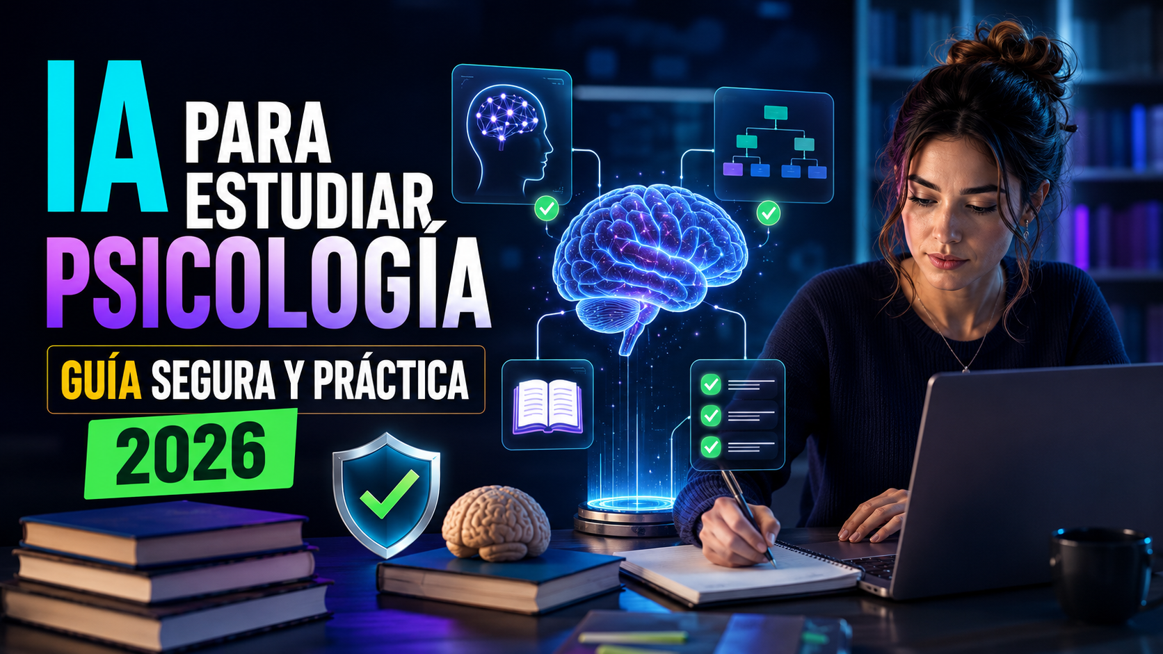 IA para estudiar Psicología: guía segura y práctica 2026