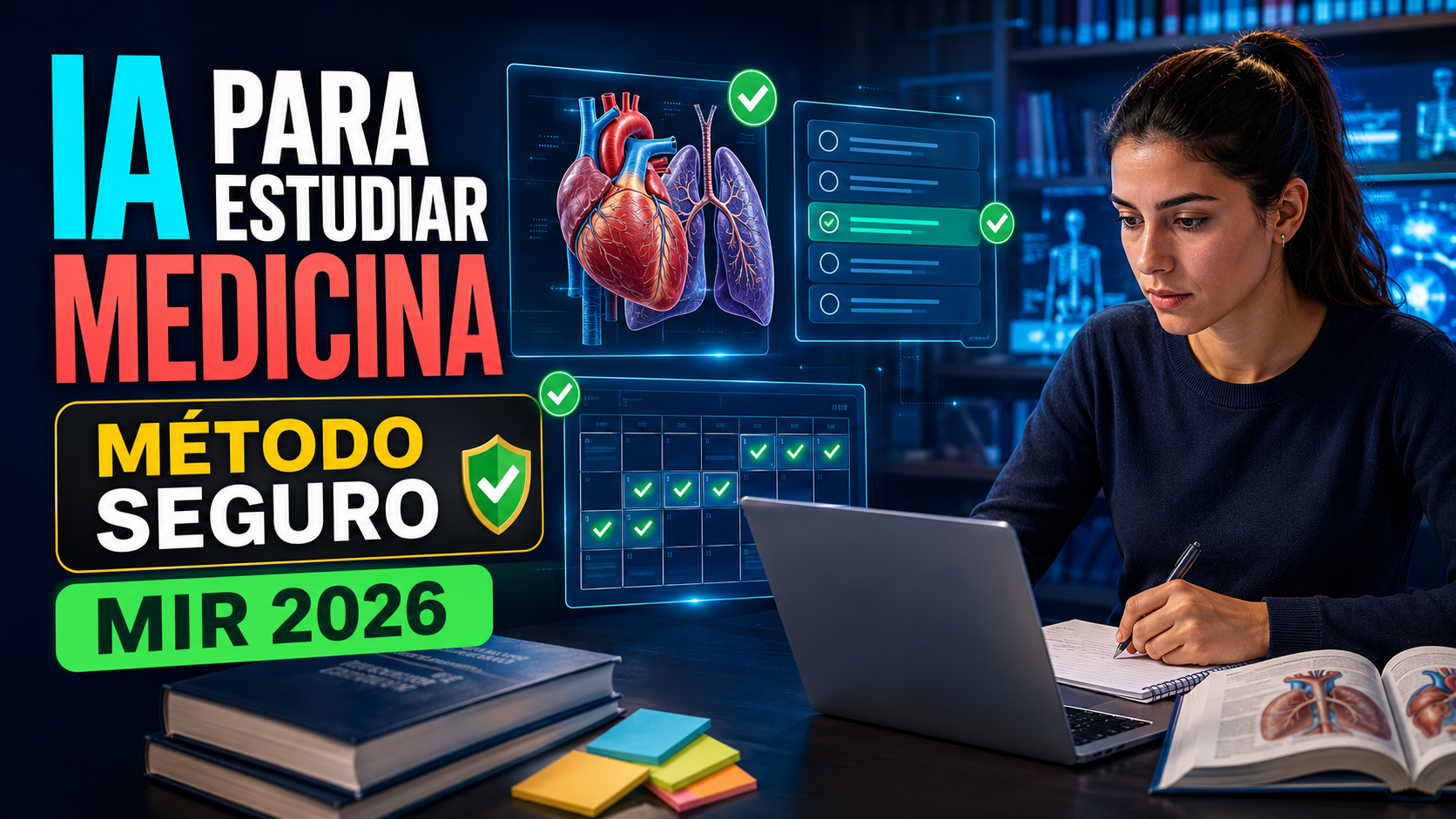 IA para estudiar Medicina: método seguro y MIR 2026