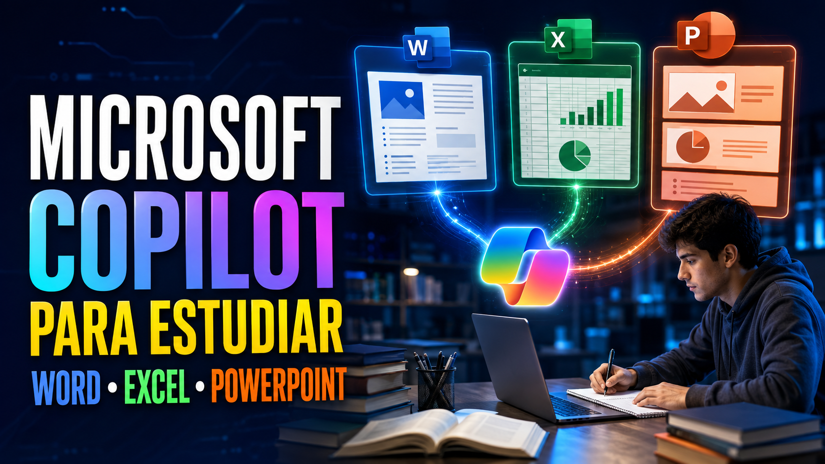 Microsoft Copilot para estudiar: Word, Excel y PowerPoint