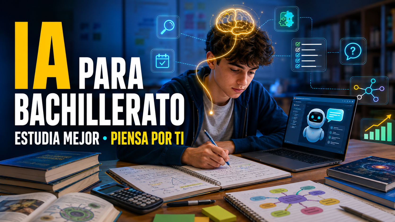IA para Bachillerato: cómo estudiar mejor sin delegar tu aprendizaje