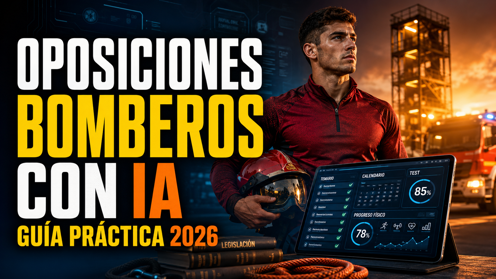 Oposiciones de Bomberos con IA: guía práctica 2026