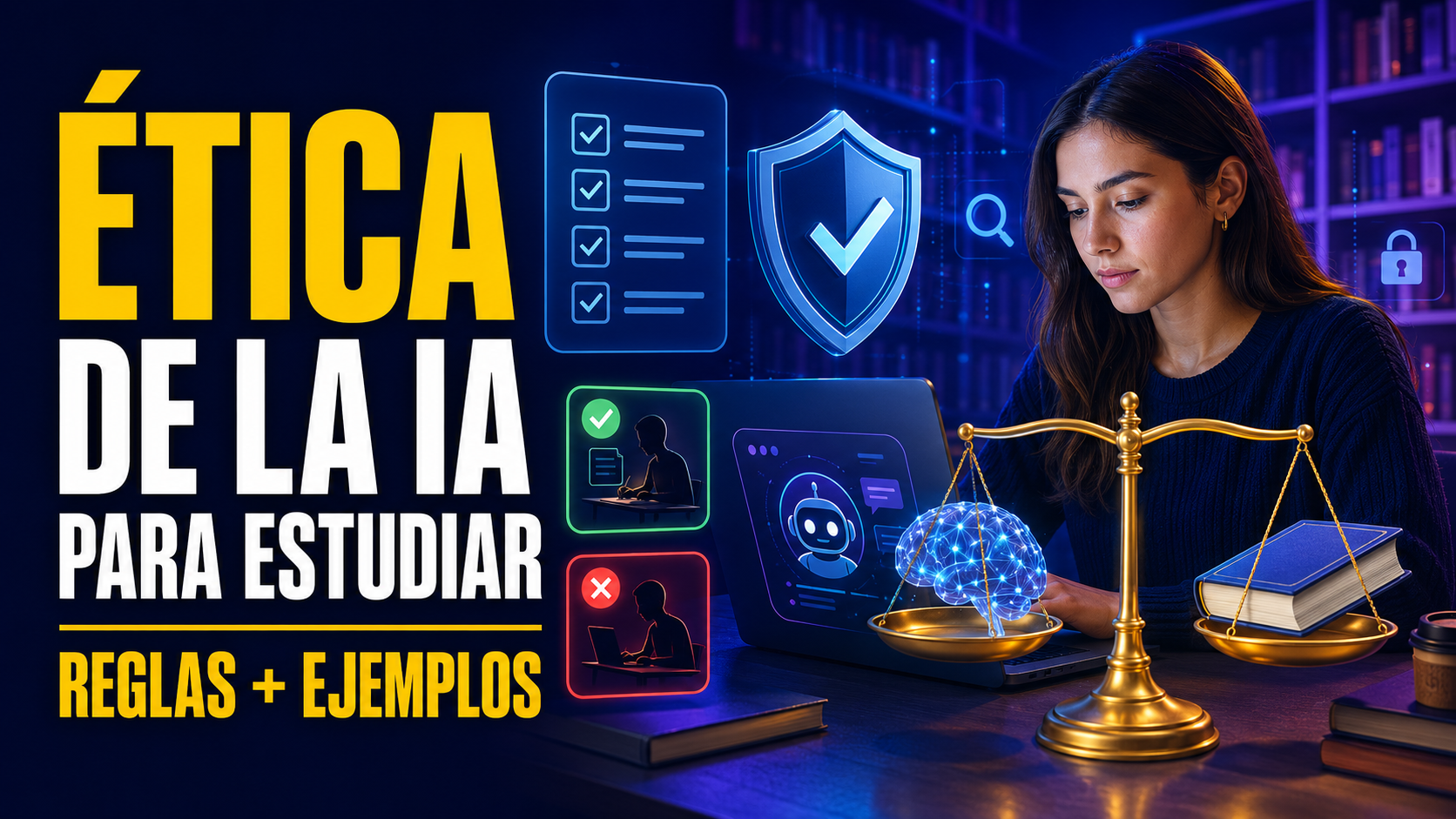 Ética de la IA para Estudiar: Reglas y Ejemplos 2026