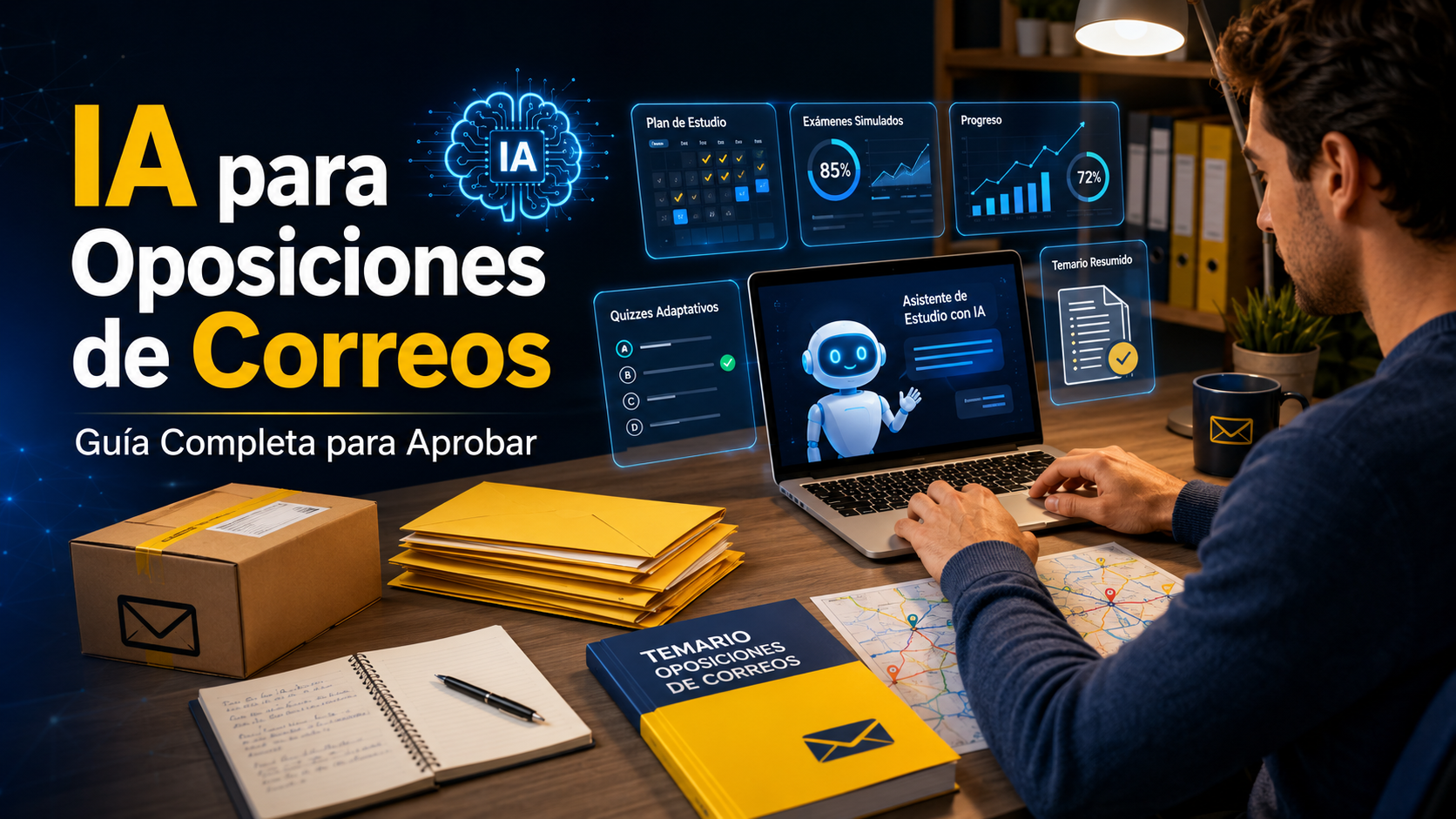 IA para oposiciones de Correos: guía completa para aprobar en 2026