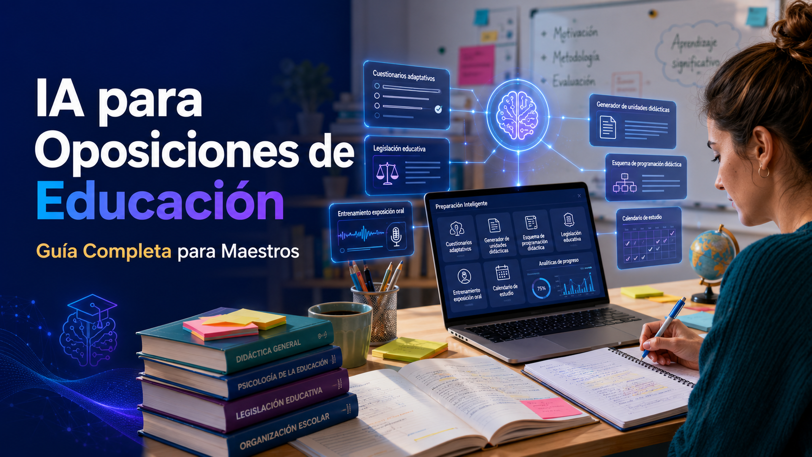 IA para oposiciones de Educación y Maestros: guía completa 2026