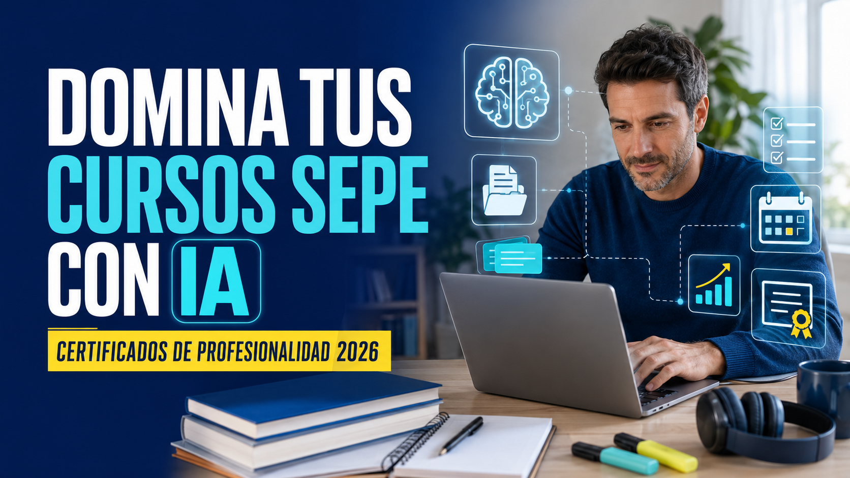 Usar la IA para Estudiar Cursos SEPE | Certificados de Profesionalidad 2026