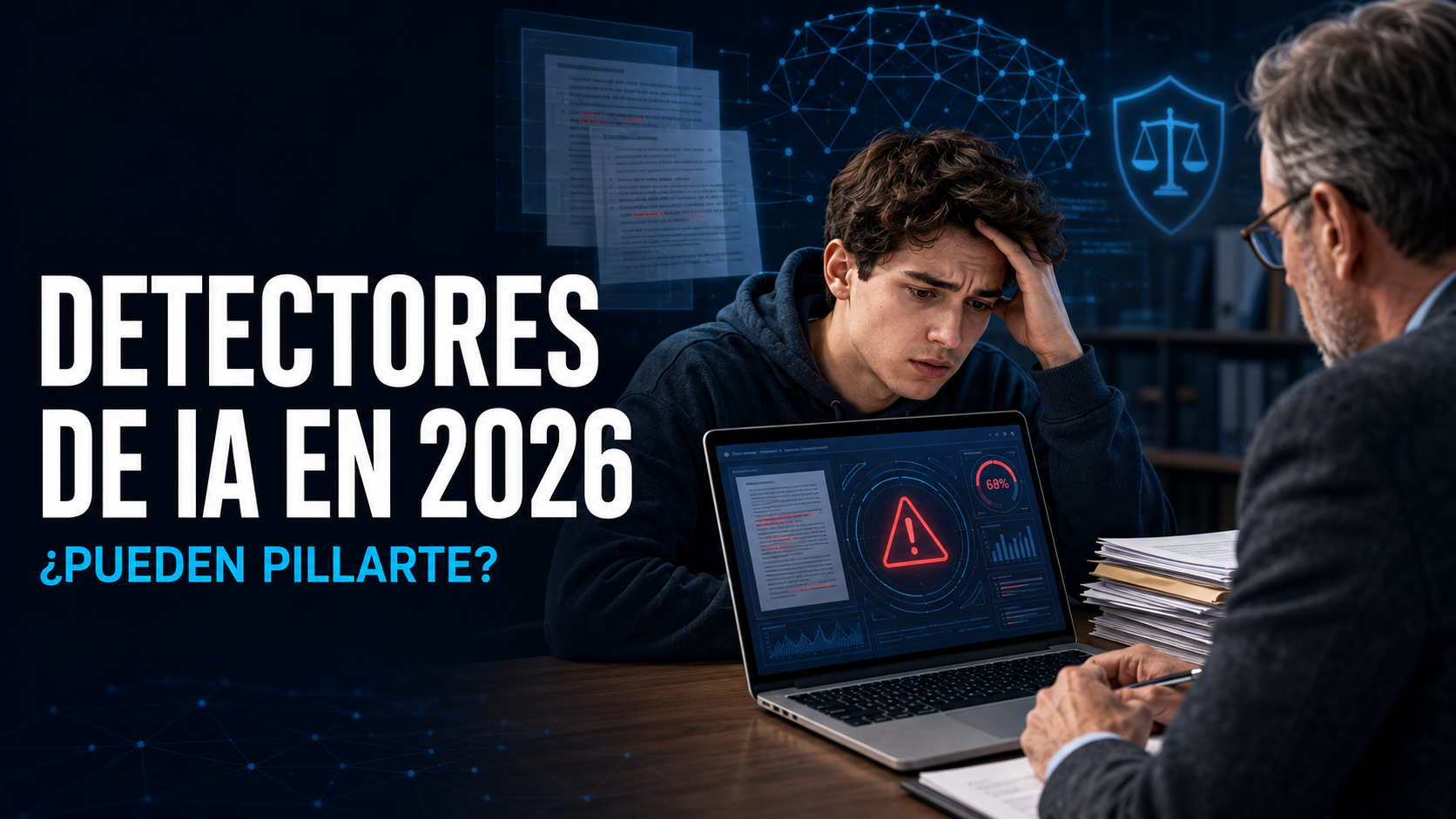 Detectores de IA 2026: ¿Puede tu Universidad Pillarte y Qué Hacer si te Acusan?