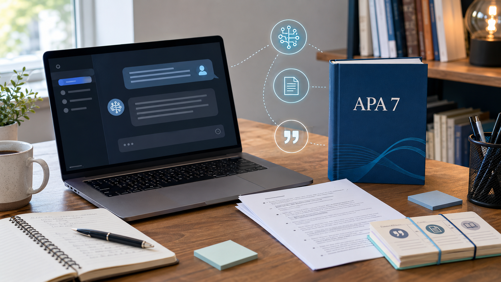 Cómo Citar ChatGPT y Otras IA en APA 7: Plantillas, Ejemplos y Errores que Debes Evitar