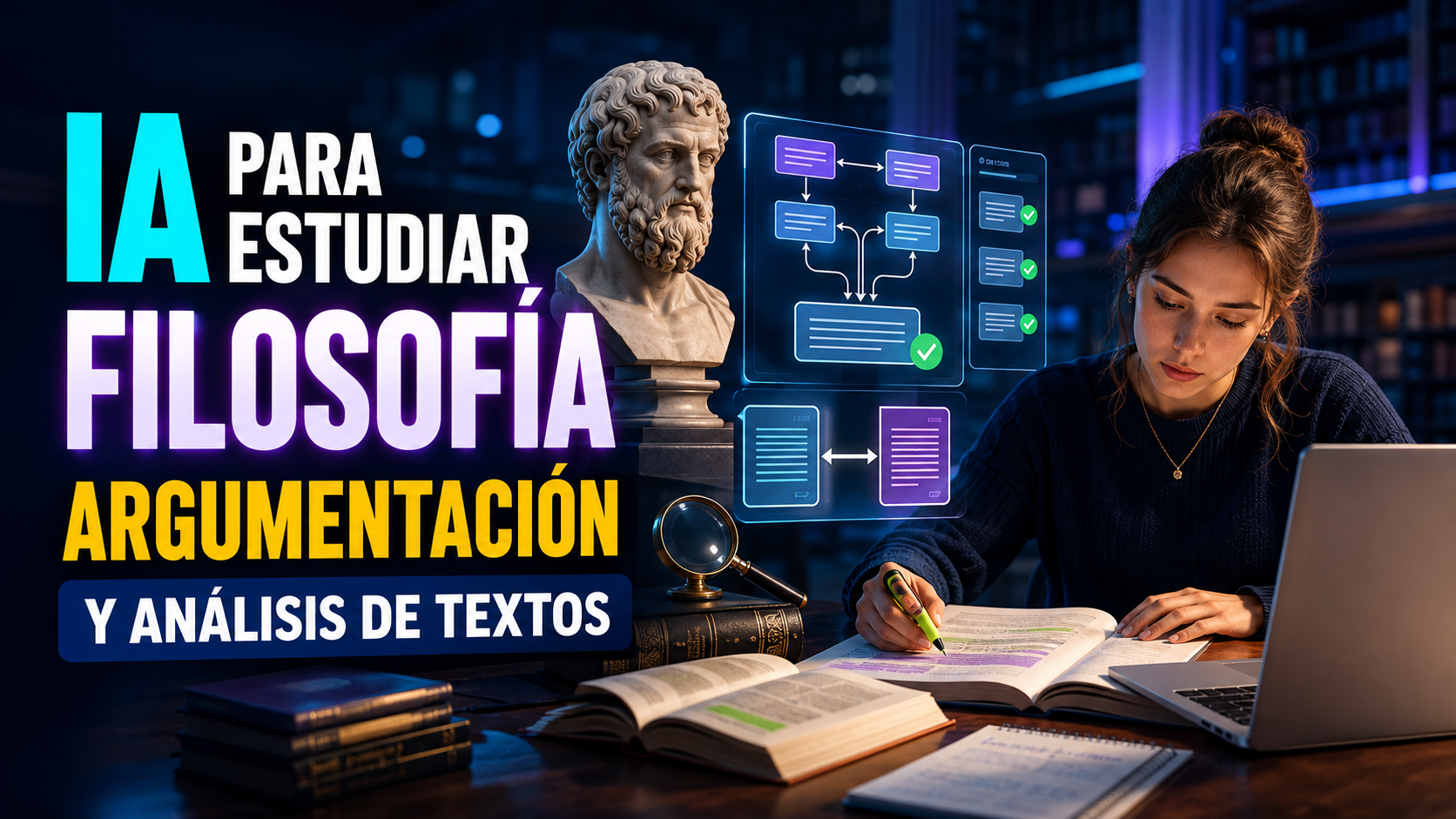 IA para estudiar Filosofía: argumentación y textos