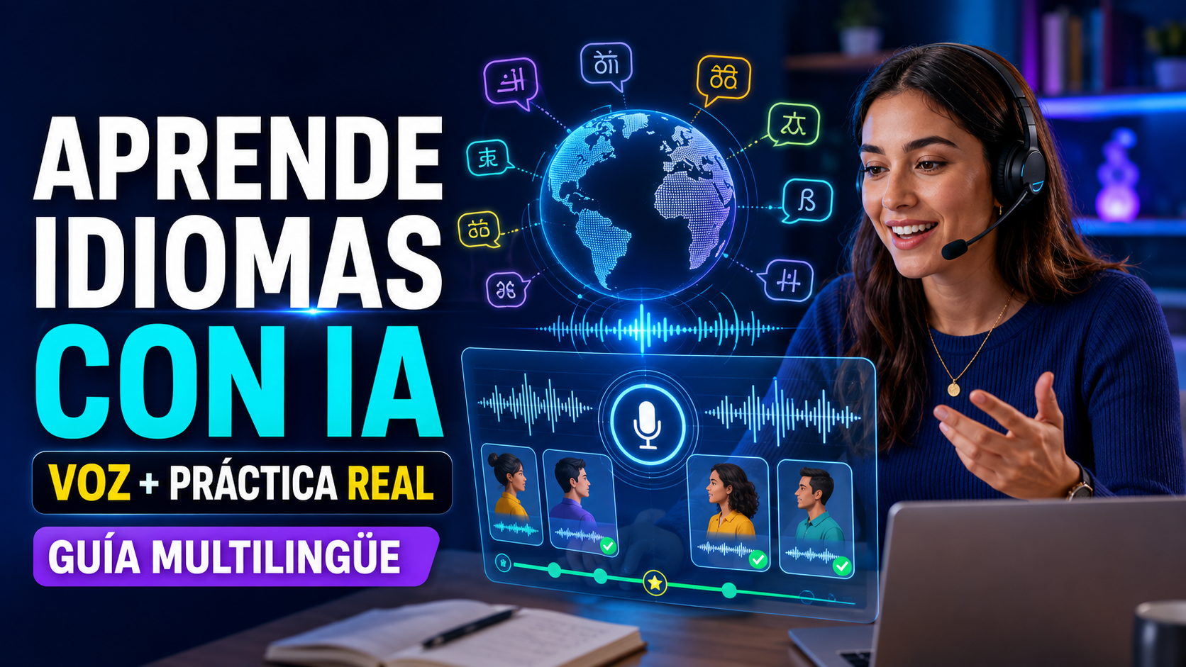 IA para aprender idiomas en 2026: guía multilingüe
