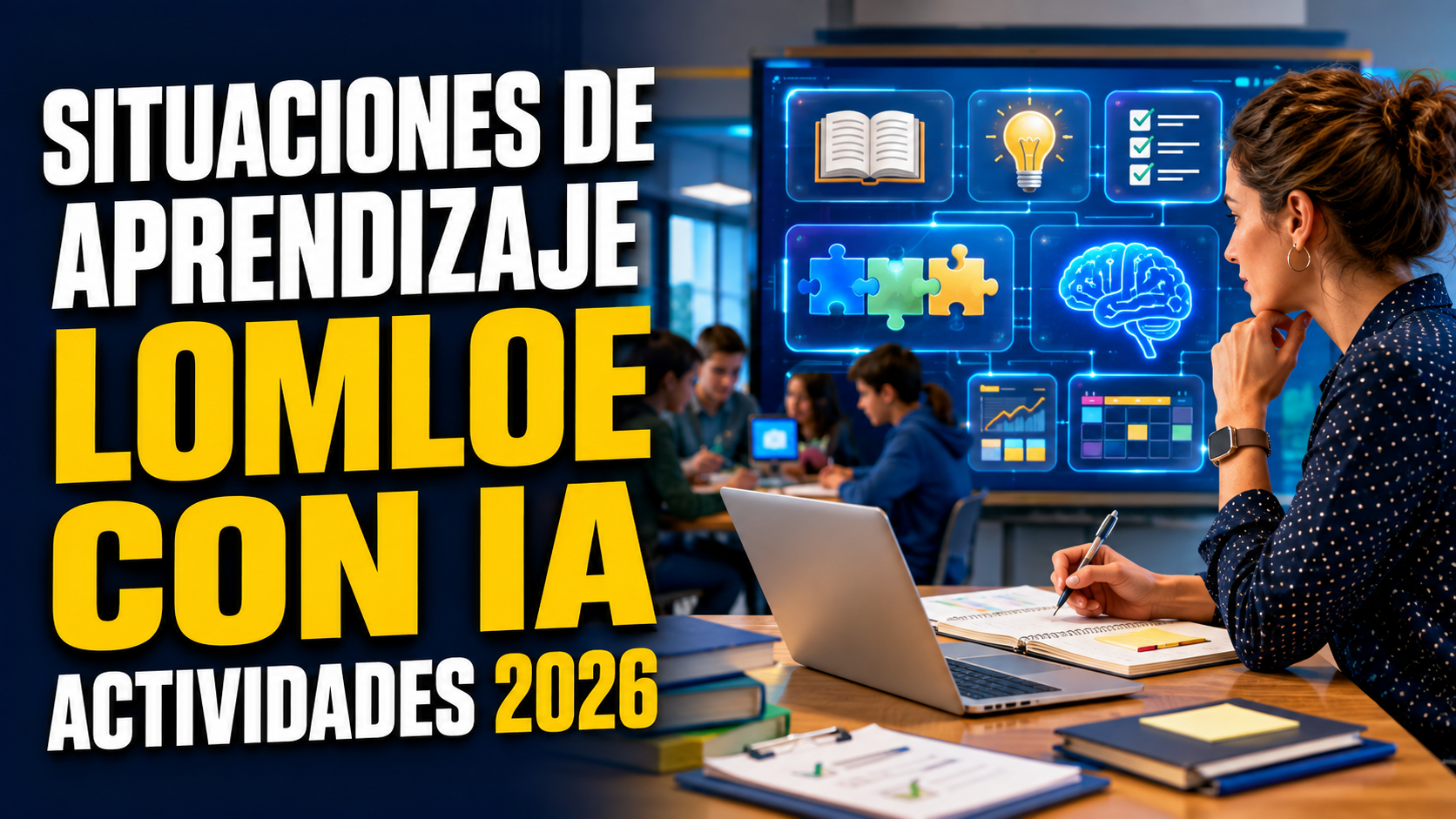 Situaciones de Aprendizaje LOMLOE con IA: Actividades 2026