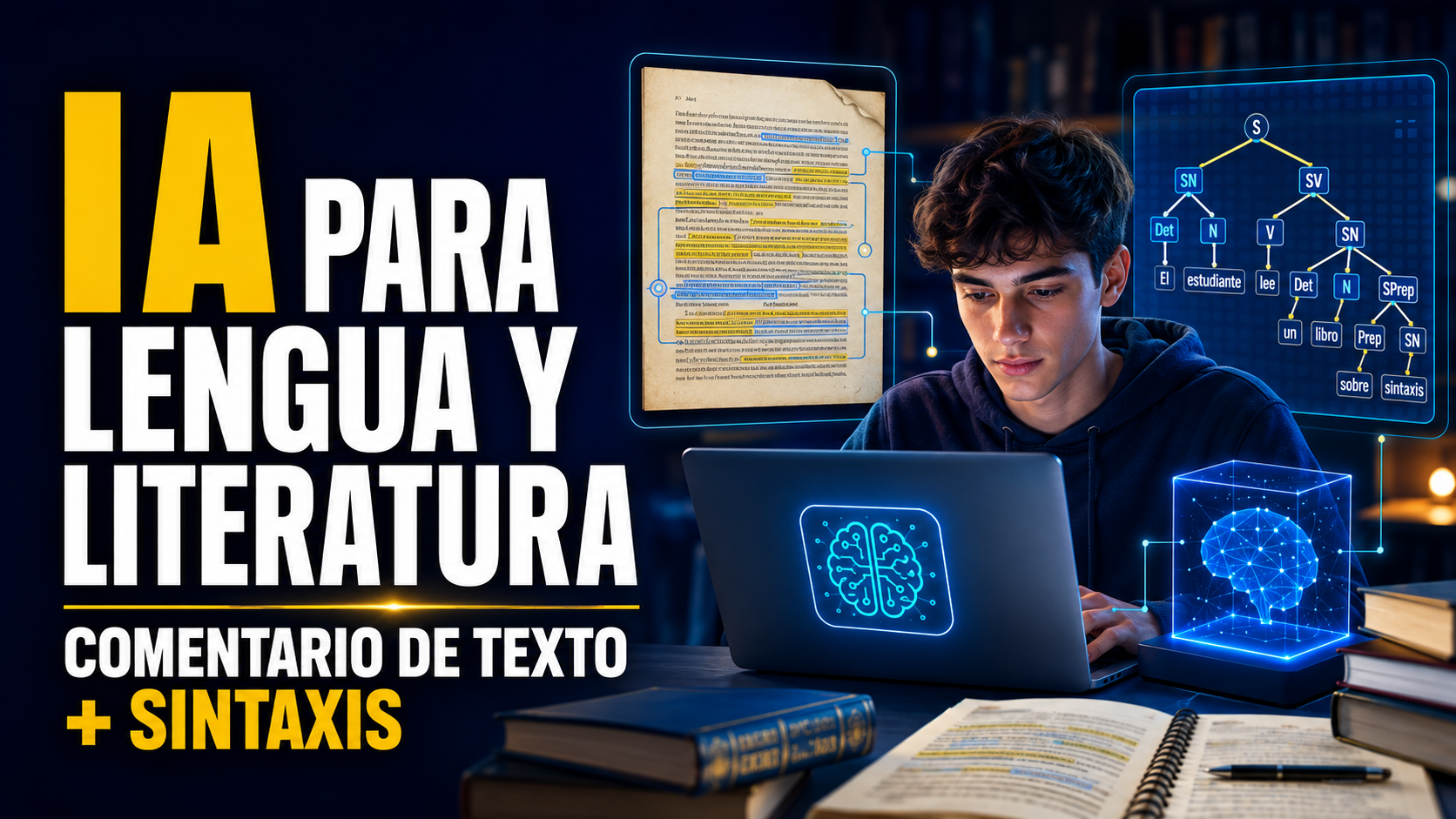 IA para Lengua y Literatura: Comentario de Texto y Sintaxis 2026