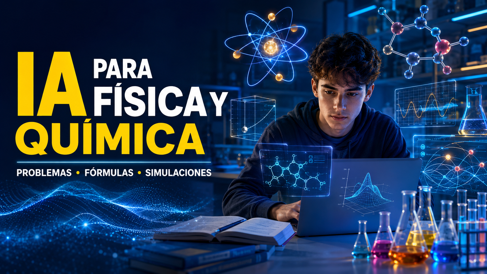 IA para Física y Química: Problemas, Fórmulas y Simulaciones